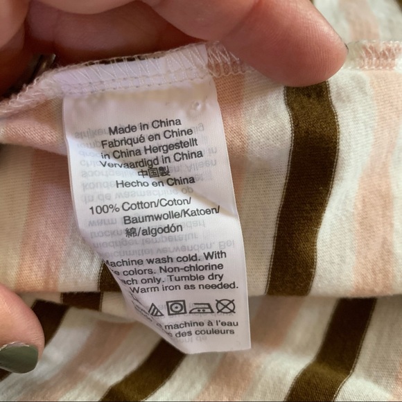 Madewell Northside Vintage striped tee size L - Picture 9 of 9